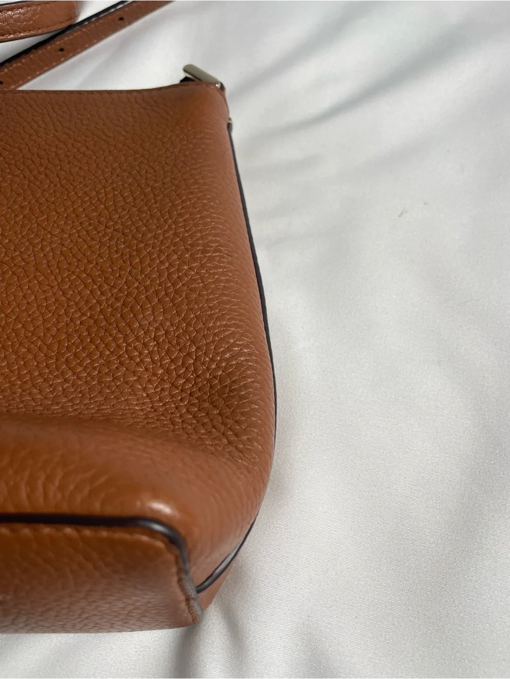 kate spade New York Pebbled Leather Crossbody Bag in Brown